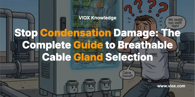 Stop Condensation Damage: The Complete Guide to Breathable Cable Gland Selection