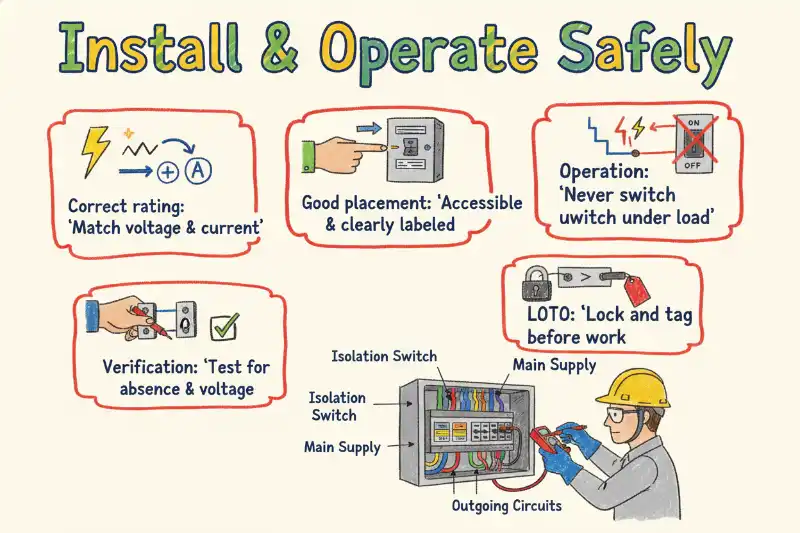 Installation Best Practices Isolation Switches