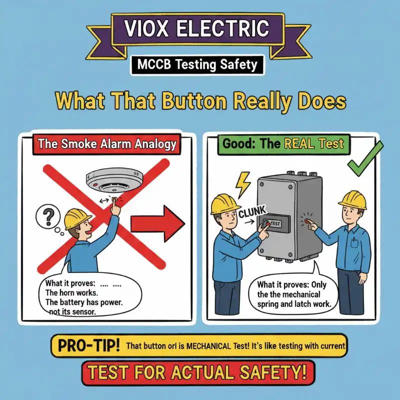 The "Smoke Alarm" Analogy: What That Button Actually Does
