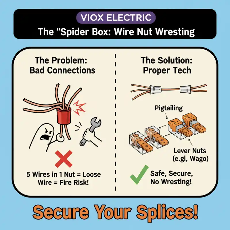 The "Wrestling Match": Connecting 5 Wires