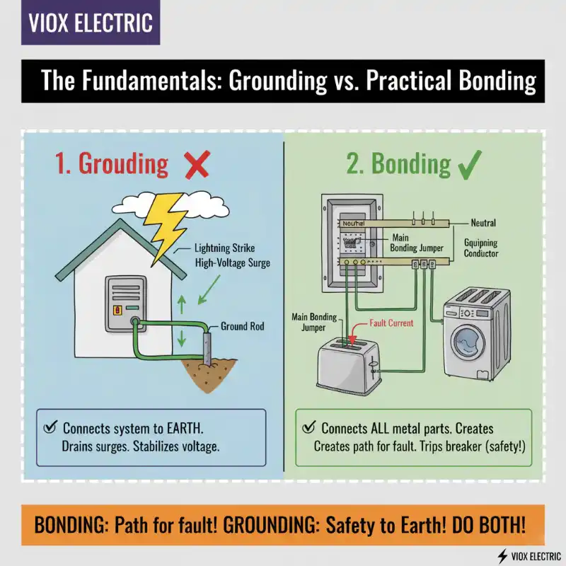 The Fundamentals: Grounding vs. Bonding