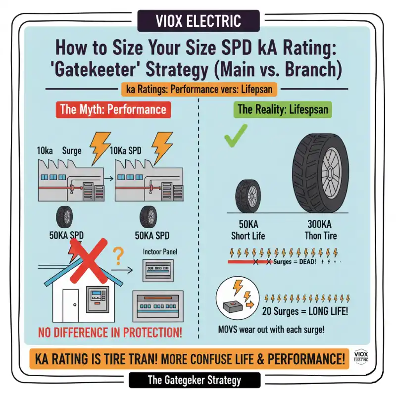 The Single Biggest Misconception: kA Ratings Aren't Performance, They're Lifespan