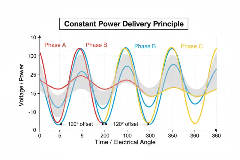 Three-phase power