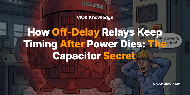 How Off-Delay Relays Keep Timing After Power Dies: The Capacitor Secret 