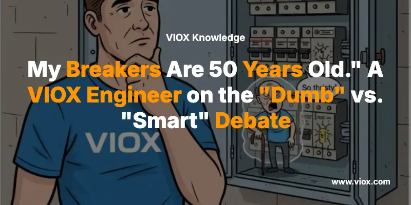 My Breakers Are 50 Years Old." A VIOX Engineer on the "Dumb" vs. "Smart" Debate