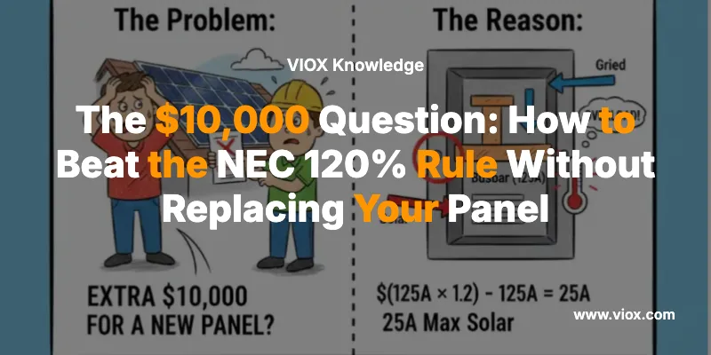 The $10,000 Question: How to Beat the NEC 120% Rule Without Replacing Your Panel