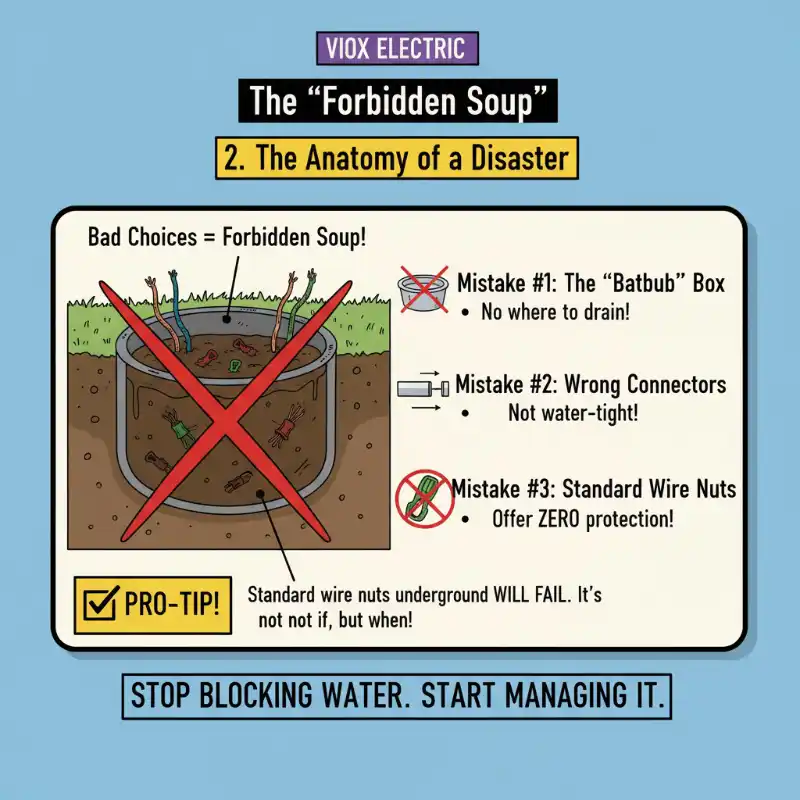 the "Anatomy of a Disaster" – the common mistakes leading to the "Forbidden Soup"