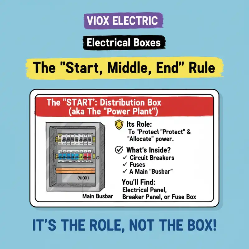 the "START": The Distribution Box