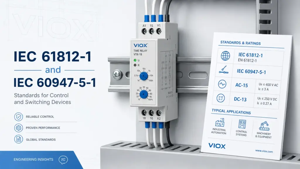 IEC 61812-1 Explained: Time Relay Standard, EN 61812-1, and IEC 60947-5-1 Contact Ratings