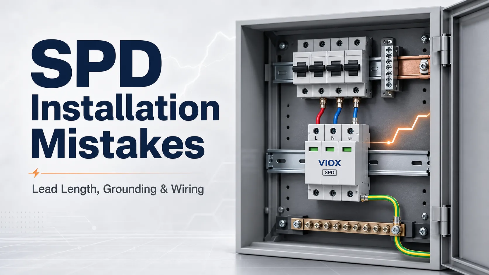 SPD Installation Mistakes: Lead Length, Grounding, Wiring Configuration, and Status Indicators