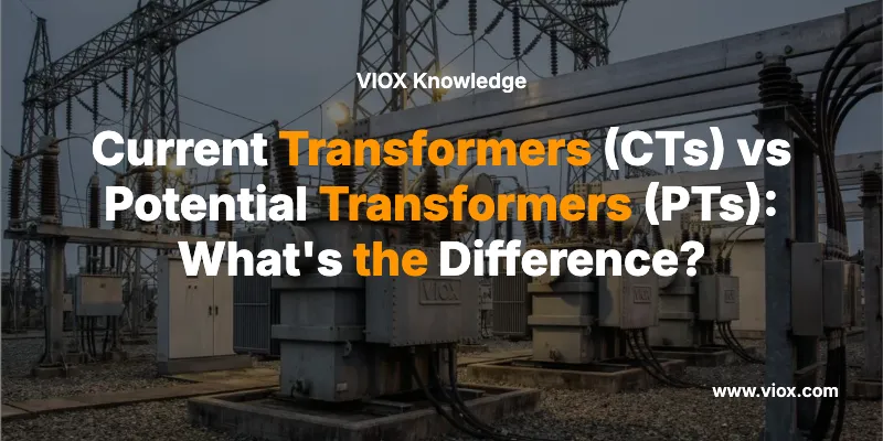 Current Transformers (CTs) vs Potential Transformers (PTs): What's the Difference?