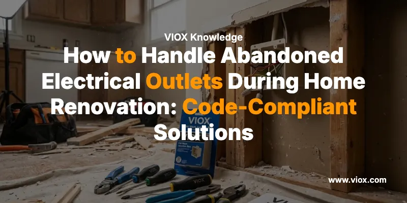 How to Handle Abandoned Electrical Outlets During Home Renovation: Code-Compliant Solutions