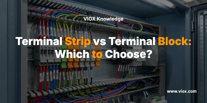 Terminal Strip vs Terminal Block: Which to Choose?