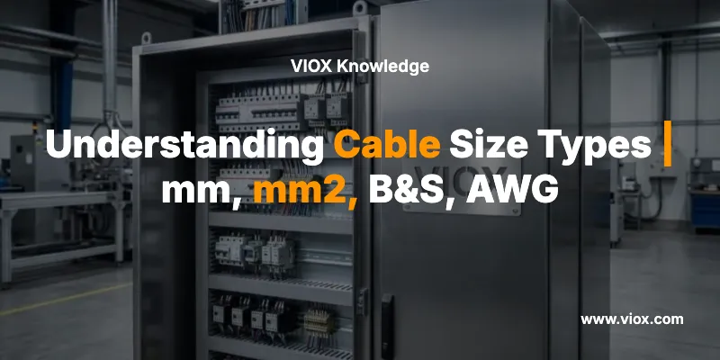 Understanding Cable Size Types | mm, mm2, B&S, AWG