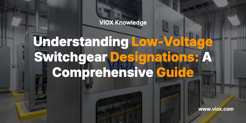 Understanding Low-Voltage Switchgear Designations: A Comprehensive Guide
