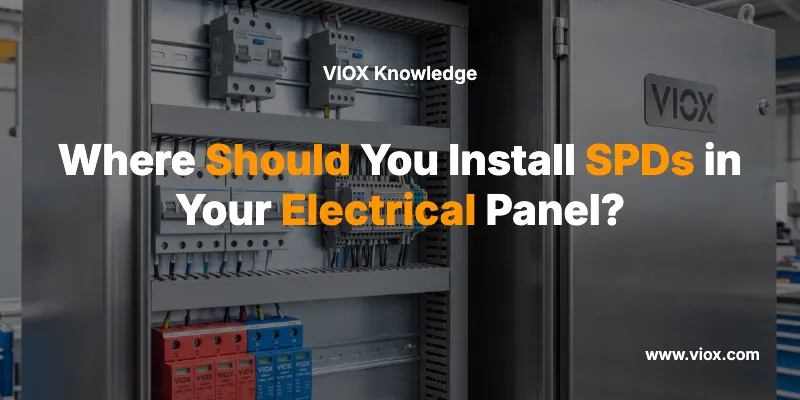Where Should You Install SPDs in Your Electrical Panel?