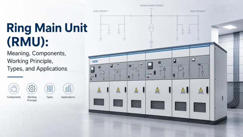 Ring Main Unit (RMU): Meaning, Components, Working Principle, Types, and Applications