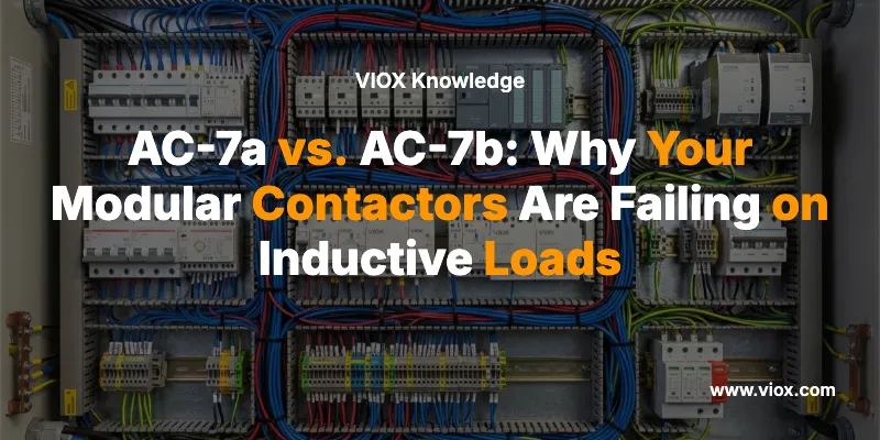 AC-7a vs. AC-7b: Why Your Modular Contactors Are Failing on Inductive Loads