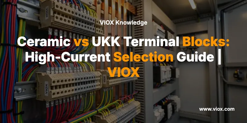Ceramic vs UKK Terminal Blocks: High-Current Selection Guide | VIOX