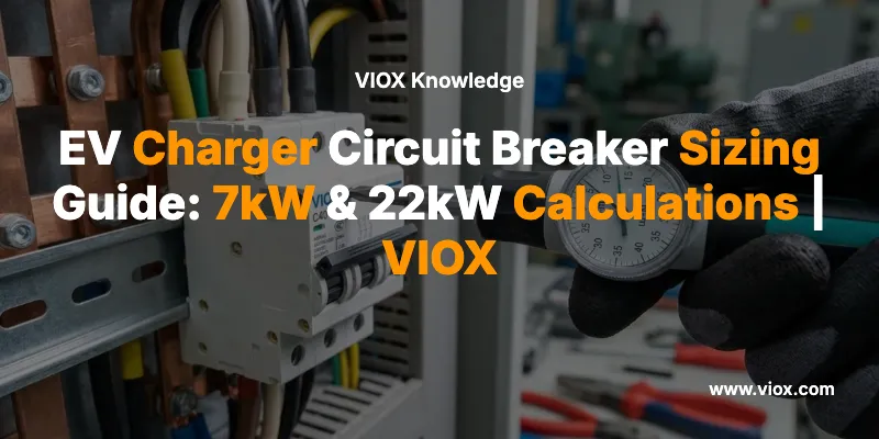 EV Charger Circuit Breaker Sizing Guide: 7kW & 22kW Calculations | VIOX
