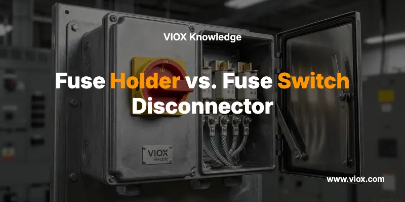 Fuse Holder vs. Fuse Switch Disconnector
