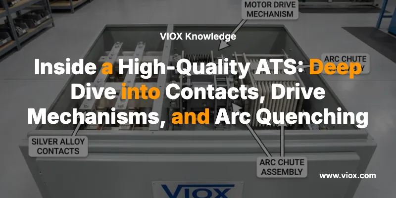 Inside a High-Quality ATS: Deep Dive into Contacts, Drive Mechanisms, and Arc Quenching