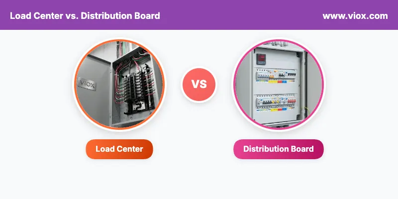 Load Center vs. Distribution Board