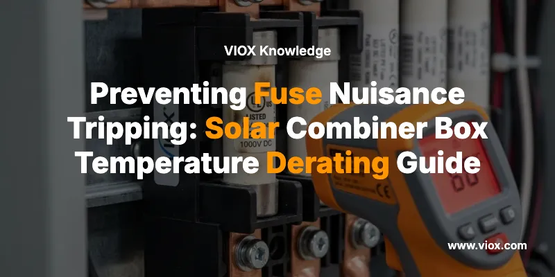 Preventing Fuse Nuisance Tripping: Solar Combiner Box Temperature Derating Guide