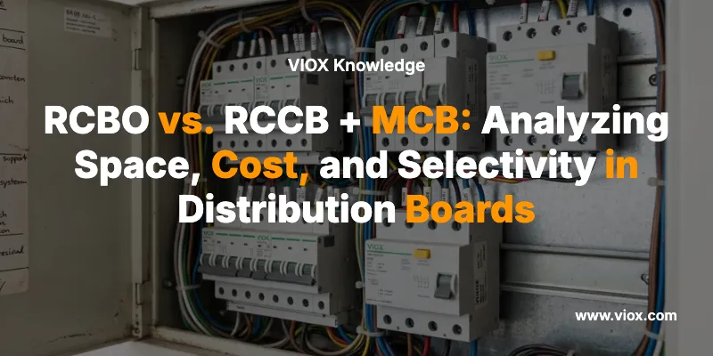 RCBO vs. RCCB + MCB: Analyzing Space, Cost, and Selectivity in Distribution Boards