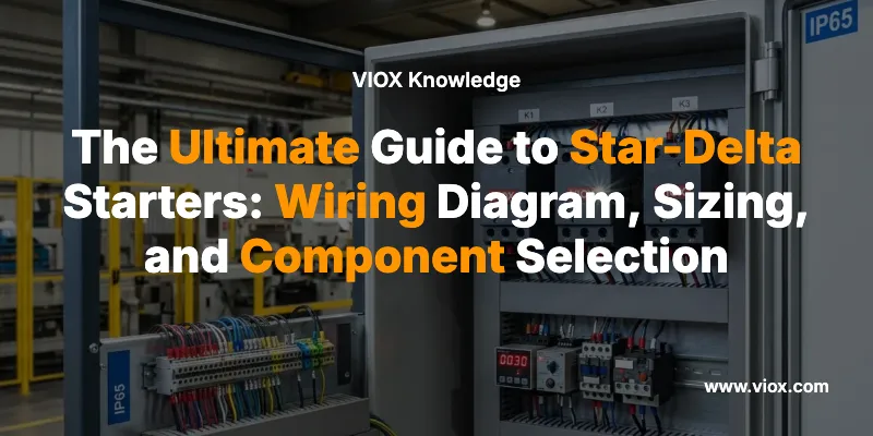 The Ultimate Guide to Star-Delta Starters: Wiring Diagram, Sizing, and Component Selection