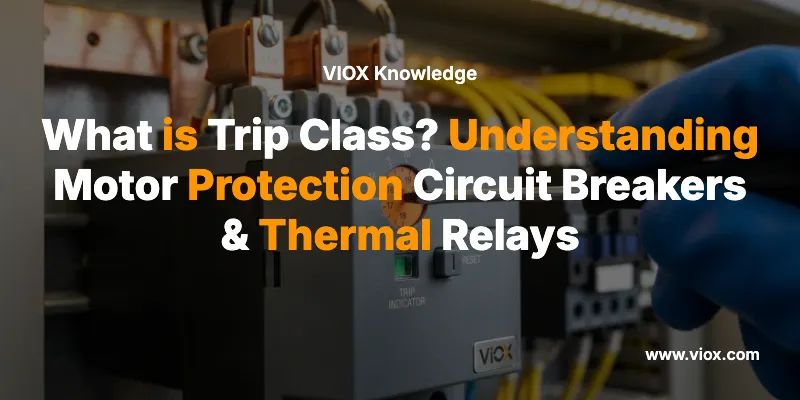 What is Trip Class? Understanding Motor Protection Circuit Breakers & Thermal Relays