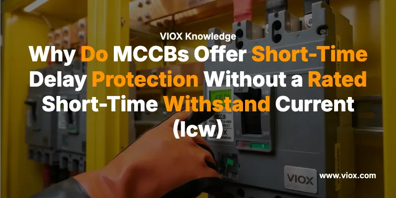 Why Do MCCBs Offer Short-Time Delay Protection Without a Rated Short-Time Withstand Current (Icw)