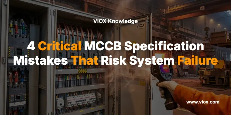 4 Critical MCCB Specification Mistakes That Risk System Failure