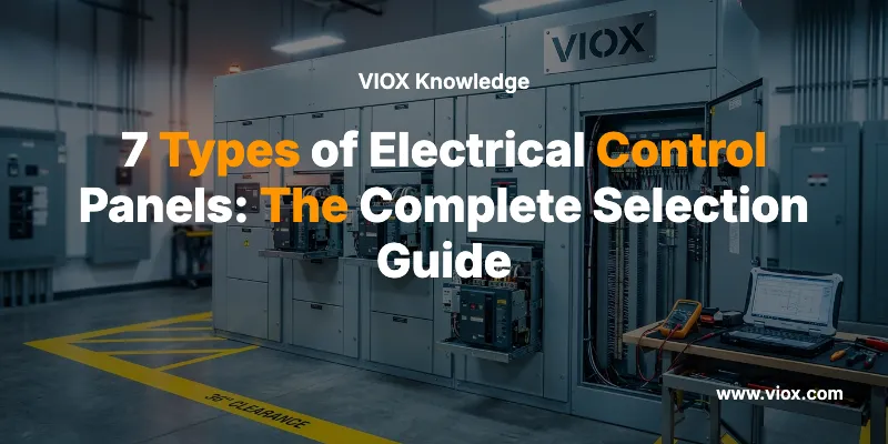 7 Types of Electrical Control Panels: The Complete Selection Guide