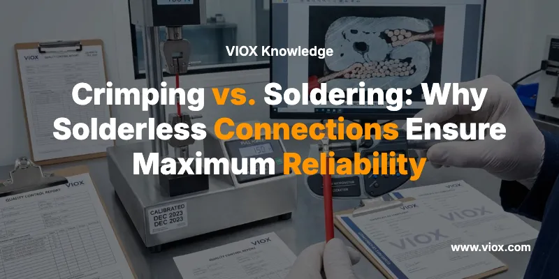 Crimping vs. Soldering: Why Solderless Connections Ensure Maximum Reliability