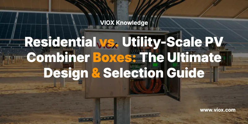 Residential vs. Utility-Scale PV Combiner Boxes: The Ultimate Design & Selection Guide