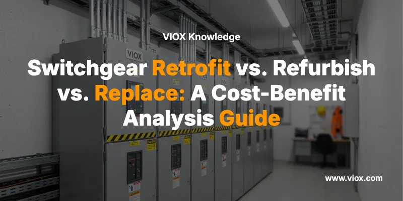 Switchgear Retrofit vs. Refurbish vs. Replace: A Cost-Benefit Analysis Guide