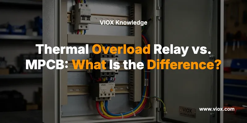 Thermal Overload Relay vs. MPCB: What Is the Difference?