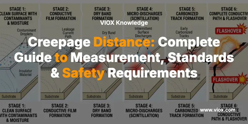 Creepage Distance: Complete Guide to Measurement, Standards & Safety Requirements