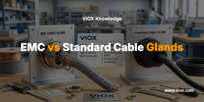 EMC vs Standard Cable Glands