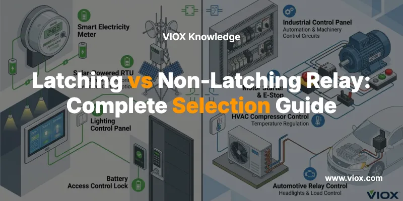 Latching vs Non-Latching Relay: Complete Selection Guide