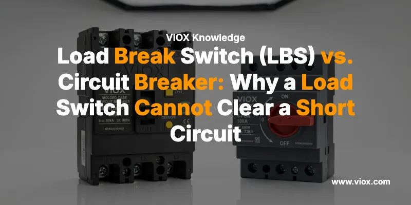 Load Break Switch (LBS) vs. Circuit Breaker: Why a Load Switch Cannot Clear a Short Circuit