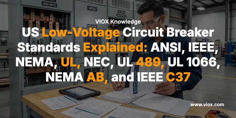 US Low-Voltage Circuit Breaker Standards Explained: ANSI, IEEE, NEMA, UL, NEC, UL 489, UL 1066, NEMA AB, and IEEE C37