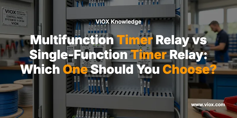 Multifunction Timer Relay vs Single-Function Timer Relay: Which One Should You Choose?