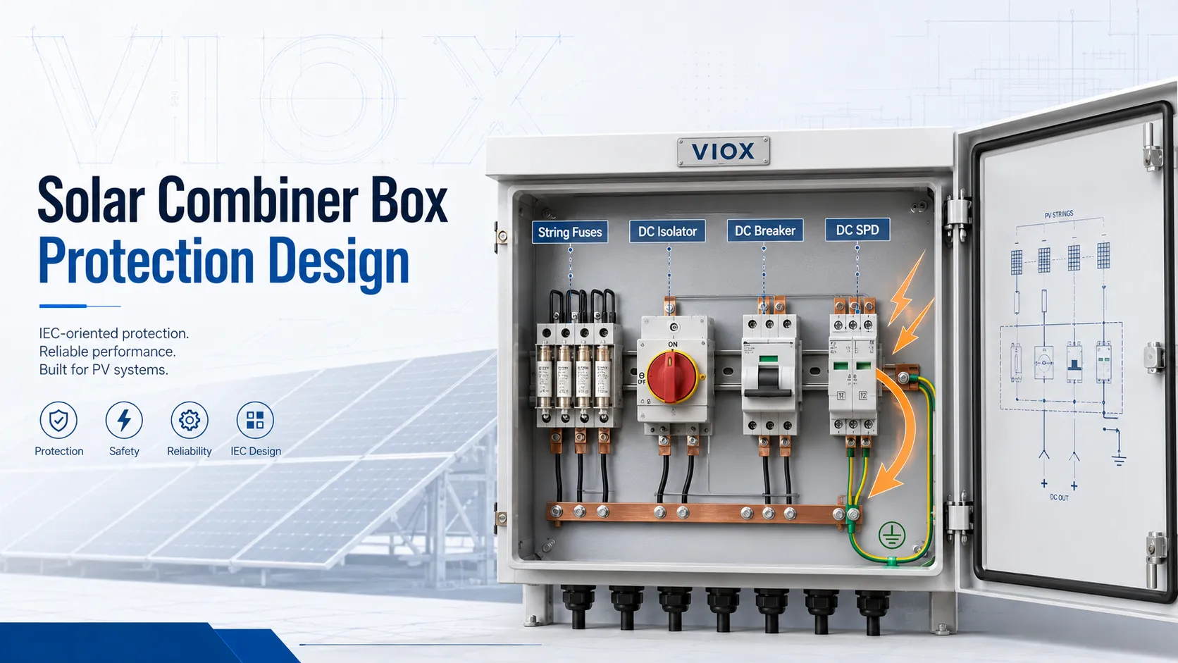 Solar Combiner Box Protection Design