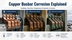Copper Busbar Corrosion Explained: Oxidation, Humidity, Temperature, and Galvanic Corrosion