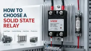 How to Choose a Solid State Relay (SSR): Load Type, Current Rating, Heat Sink, and Protection